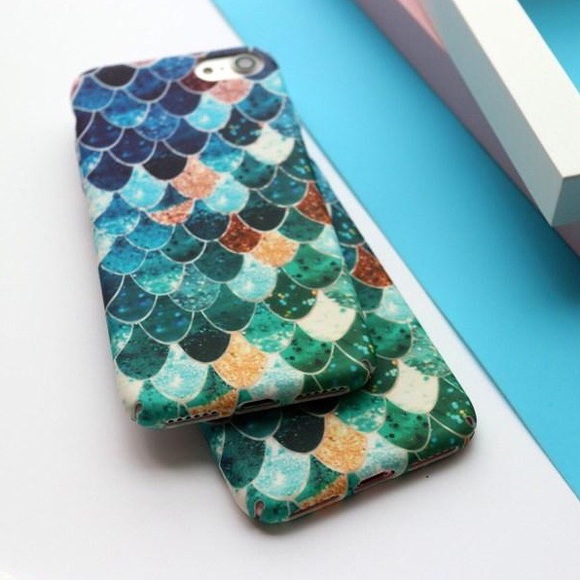 🧜‍♀️ Mermaid Scale Hard iPhone 6 / 6S Case - Picture 4 of 5